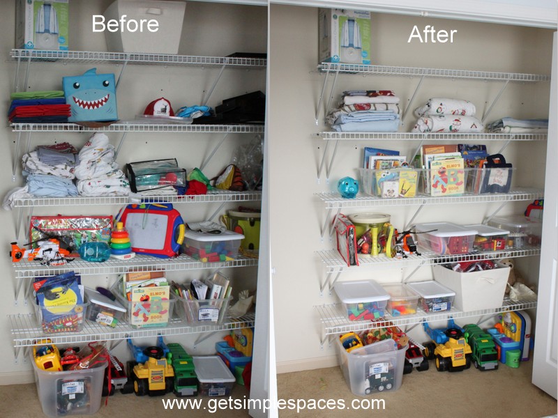 toy closet shelving