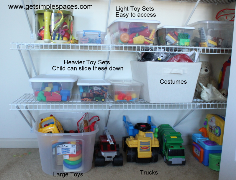 clear toy storage