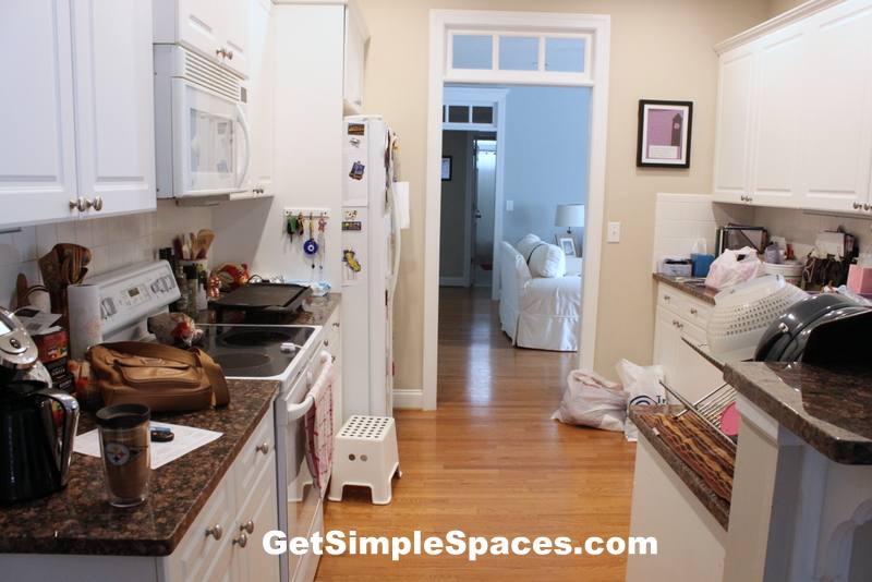 kitchen organizing overhaul