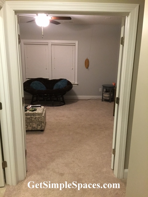 bonus room makeover