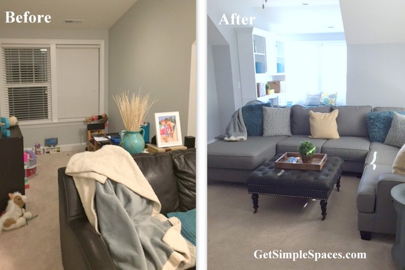 bonus room makeover