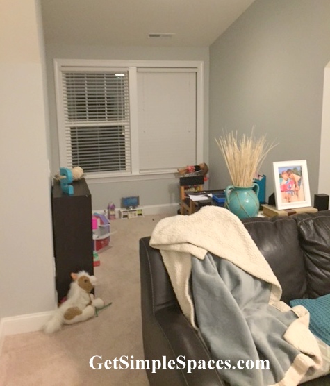 bonus room makeover