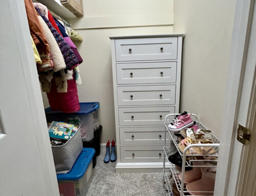 Organizing – Closets